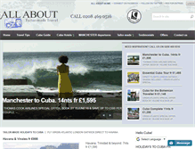 Tablet Screenshot of cuba.allabouttailormadetravel.com